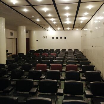 classroom room hall interior furniture chair table classroom room hall interior furniture chair table