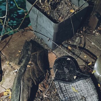 House of a murdered senior citizen 🖤💀