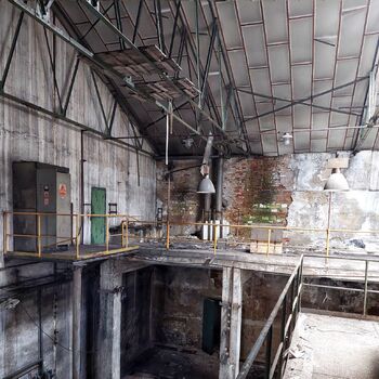 Kesselraum der Maschinenfabrik