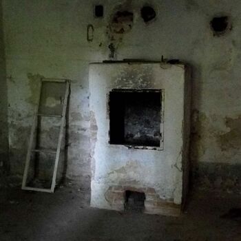 Buňka zeď staré Architektura