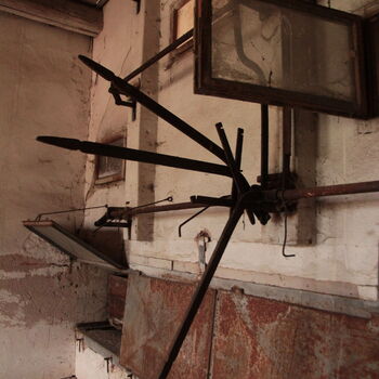 Sušárna chmele na zámeckém dvoře