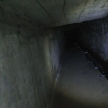 Bunkers and corridors under Zlín