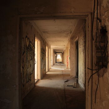 Soviet hospital on the outskirts of the city Soviet hospital on the outskirts of the city