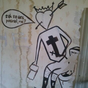 sgrafity dekorace Skica kresba reprezentace