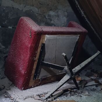 House of a murdered senior citizen 🖤💀