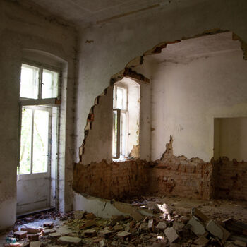 The beauty of the old spa