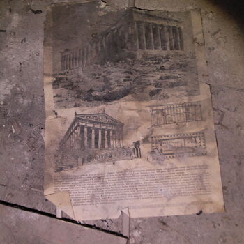 Verlassene Schule der tschechischen Minderheit im Grenzgebiet 2023