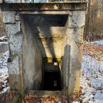 Alter Schießstand und Wassertank