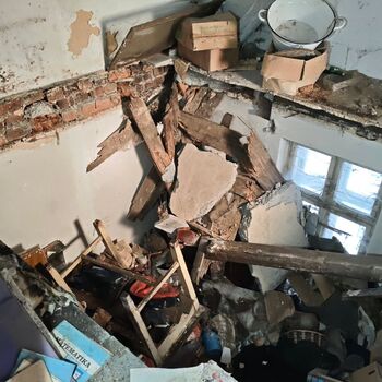 Warum sind sie plötzlich weg? Das Gehöft von Farmer Motloch...