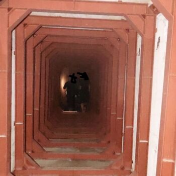 Bunkers and corridors under Zlín