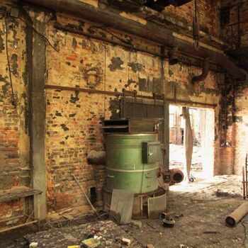 Kleine Gießerei aus dem Jahr 1904