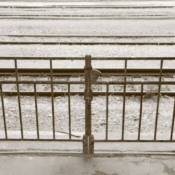 A station with a dark history where trains no longer stop A station with a dark history where trains no longer stop