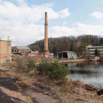Paper mill siding Paper mill siding