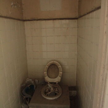 Soviet hospital on the outskirts of the city Soviet hospital on the outskirts of the city