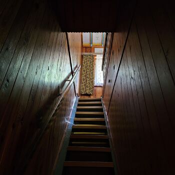 Chata rytíře bez rytíře.