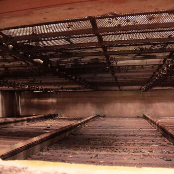 Sušárna chmele na zámeckém dvoře