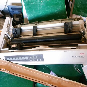 Drucker Gerät Plotter Instrument Maschine Ausrüstung