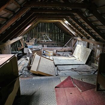 Dům v ovocné zahradě.