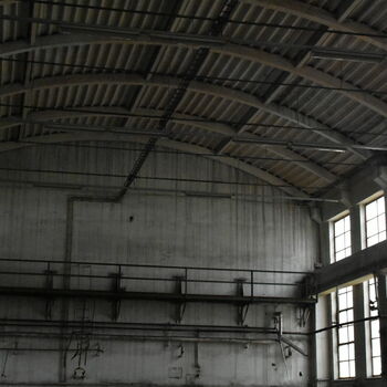 Architektura budova věznice sklad