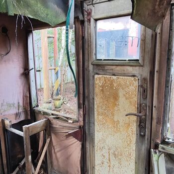 Railway carriages and station building_2024