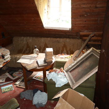 Chaloupka v Sudetech I.