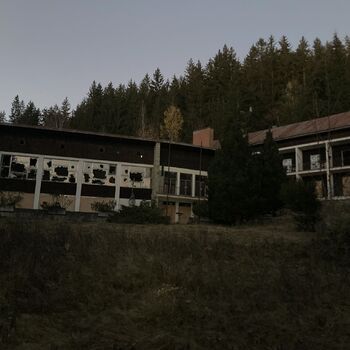 Opuštěné rekreační středisko Opuštěné rekreační středisko