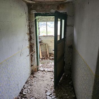 A house by the road.