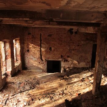 Ruinen einer kleinen Molkerei 2023 Ruinen einer kleinen Molkerei 2023