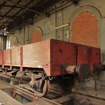 Werkstätten der Bushrad Railway