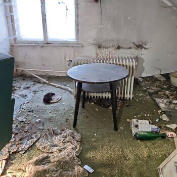 Warum sind sie plötzlich weg? Das Gehöft von Farmer Motloch...