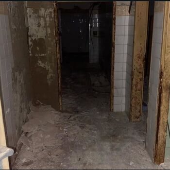 An abandoned children's home for the mentally handicapped! They abused the patients here.