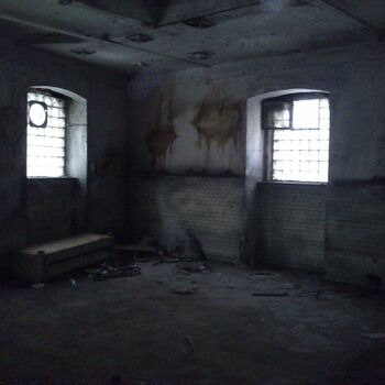 Buňka staré budova Architektura