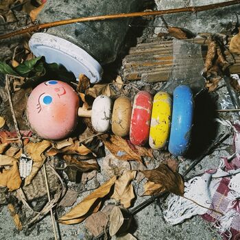 House with old Volga and big cross ✟ House with old Volga and big cross ✟