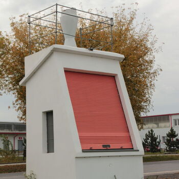 Aircraft speed measuring equipment on the Prague-Nehvizdy-Poděbrady road 2023 Aircraft speed measuring equipment on the Prague-Nehvizdy-Poděbrady road 2023
