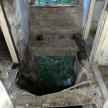 Verlassenes Haus in Ostrava