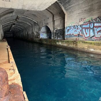 Bunkr pro ponorky Černá hora 2024