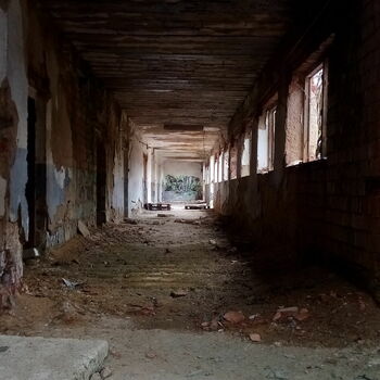 Buňka Architektura budova staré garáž