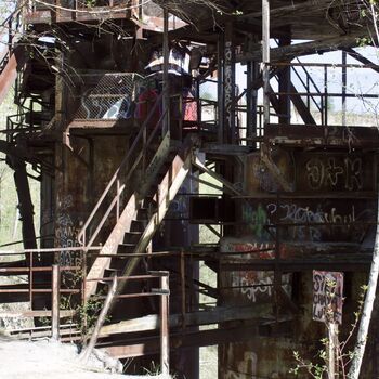 Filmkulissen im Steinbruch