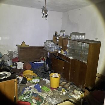 das Haus voller Zeug