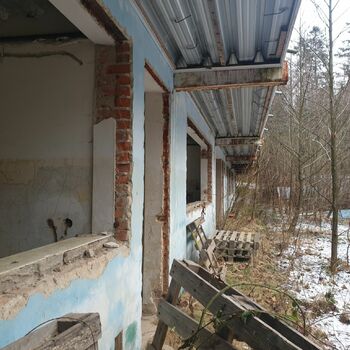 architecture building balcony structure