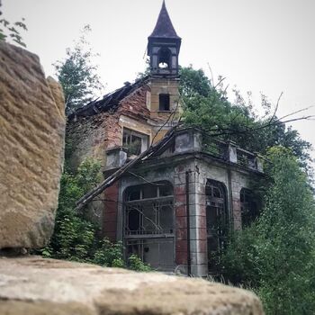 Remains of a villa + paper mill Remains of a villa + paper mill