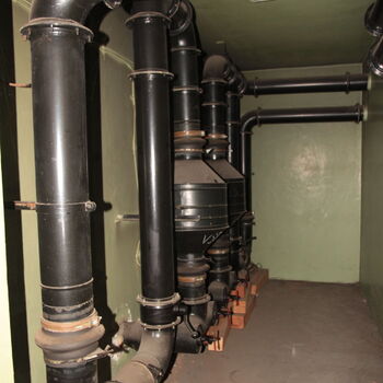 CO shelter under the refrigeration plant