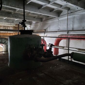 Kdysi každý velký podnik měl velkou kotelnu s vysokým komínem