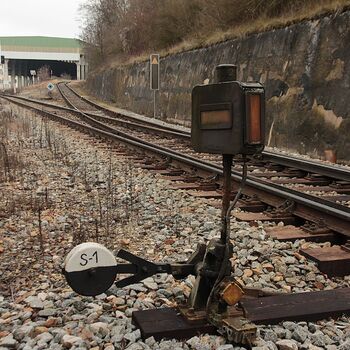 The "throat" of the cement works