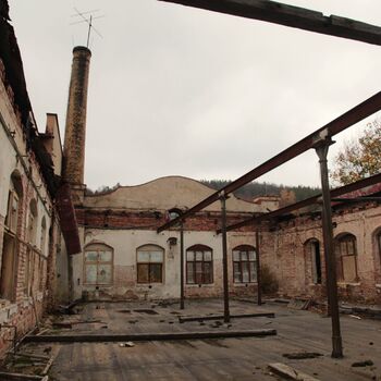 Die Spinnerei, die den Umbau nicht bestanden hat