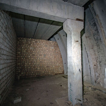 Nikdy nedokončený nový bunkr AU-13 - Bojové velitelské centrum