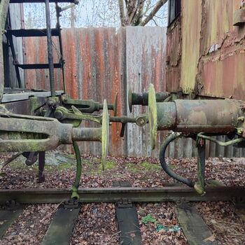 Railway carriages and station building_2024