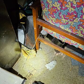 Eine Hütte in der Mitte von Nirgendwo