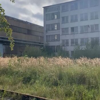 The site and wagons have been abandoned 🚂 🏭