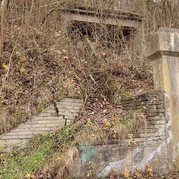 The "throat" of the cement works